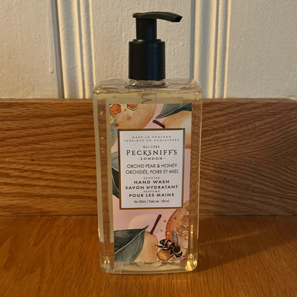New Pecksniff’s Orchid Pear & Honey Scented Hand Soap 500ml / 16.9 oz